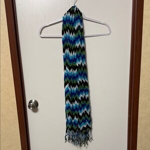 Chevron Patterned Scarf